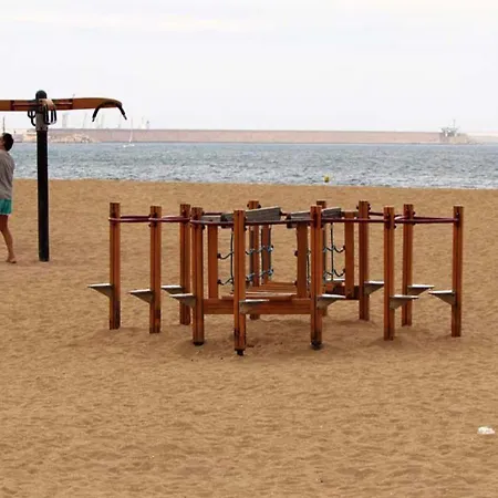 Playa A - Primera Linea De Playa - Wifi Gratis アパート *